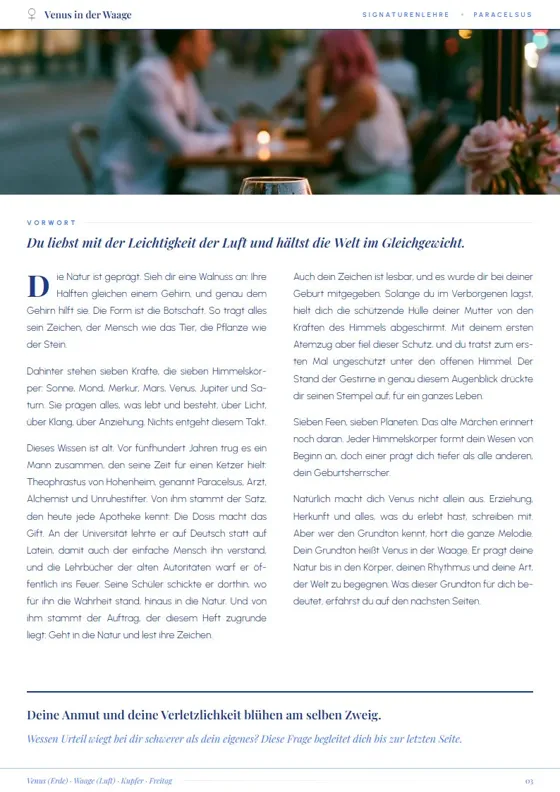Heftseite: das Vorwort